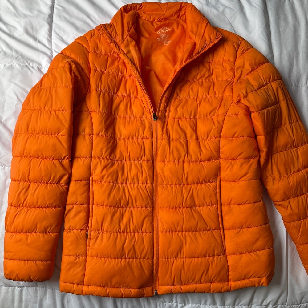 St. John’s Bay Orange Puffer Jacket